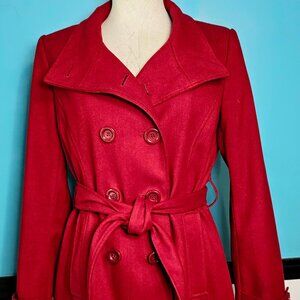 Forever 21 wool red jacket